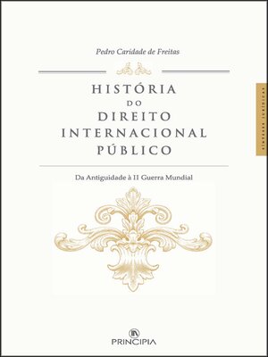cover image of História do Direito Internacional Publico